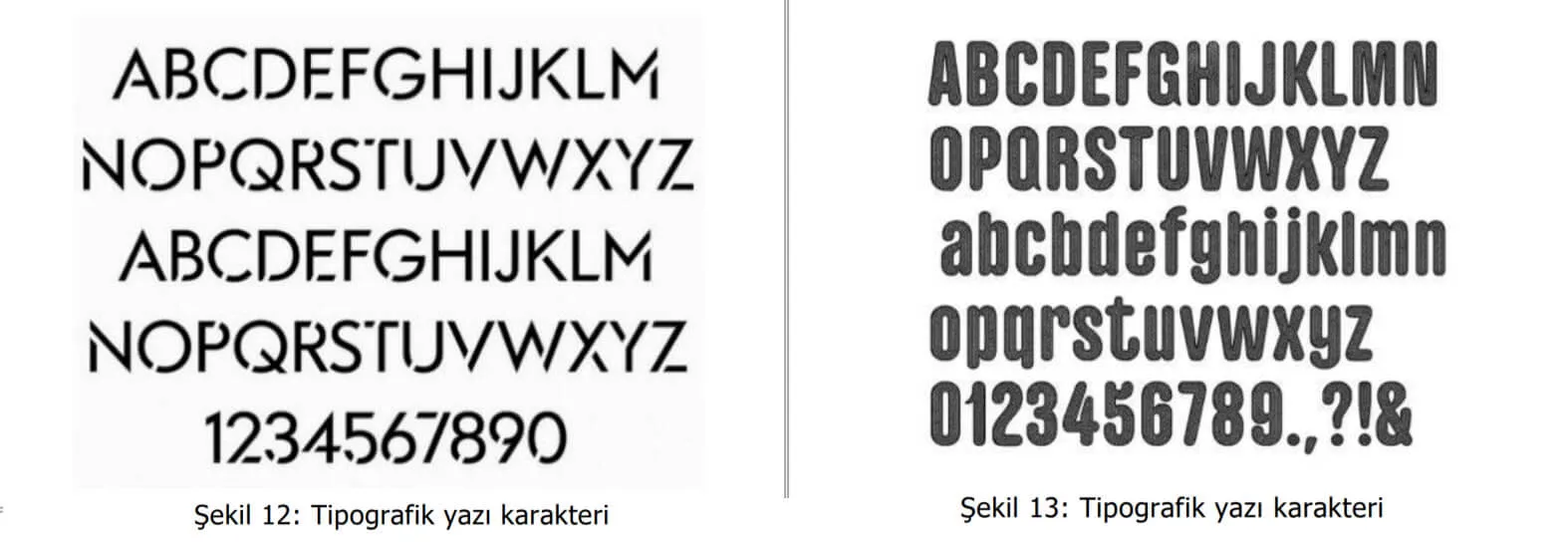 tipografik yazı karakter örnekleri-beşiktaş web tasarım